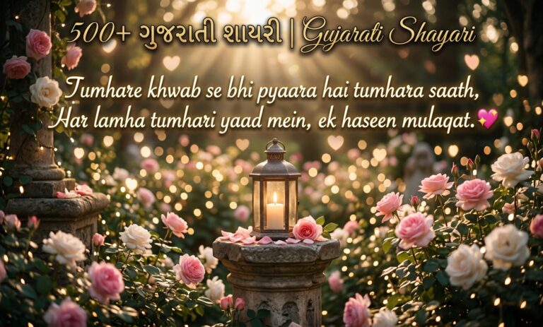 500+ ગુજરાતી શાયરી | Gujarati Shayari