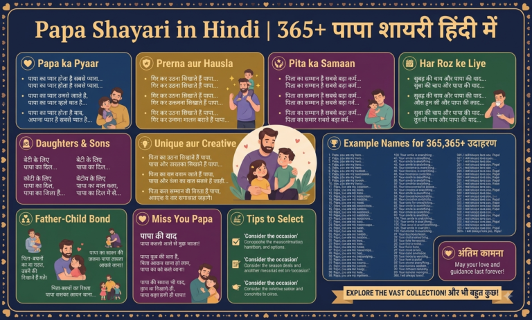 Papa Shayari in Hindi | 365+ पापा शायरी हिंदी में