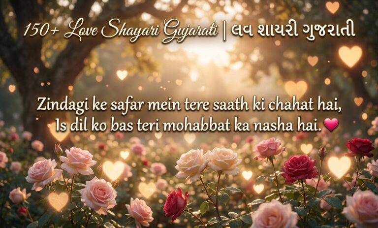 150+ Love Shayari Gujarati | લવ શાયરી ગુજરાતી