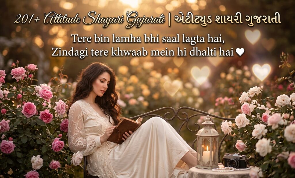 201+ Attitude Shayari Gujarati | એટીટ્યુડ શાયરી ગુજરાતી