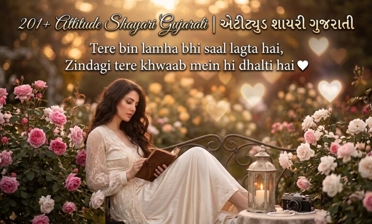 201+ Attitude Shayari Gujarati | એટીટ્યુડ શાયરી ગુજરાતી