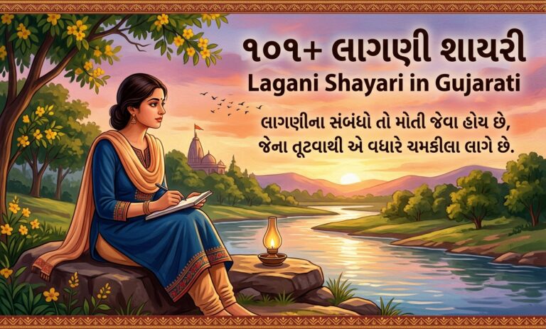 101+ લાગણી શાયરી | Lagani Shayari in Gujarati